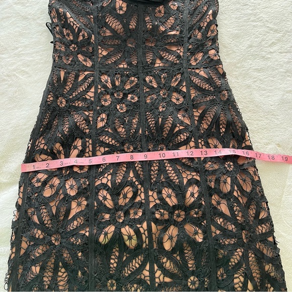 Vintage 90s Y2K Betsey Johnson Silk Crochet Dress - Picture 8 of 9